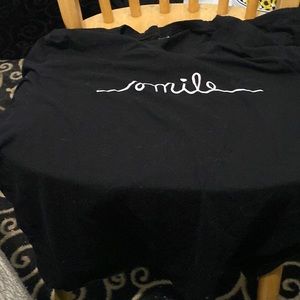 Black t-shirt worn a few times